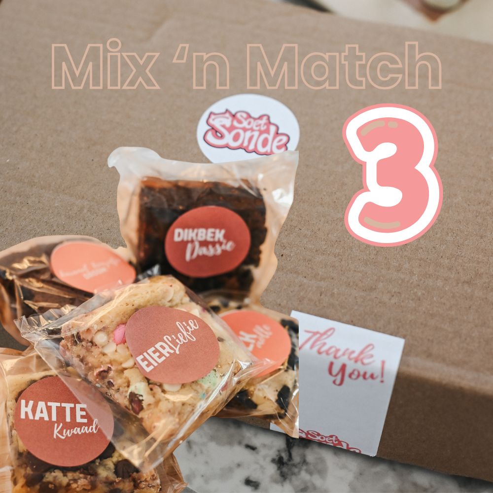 Soet Sonde Mix 'n Match Boks van 3